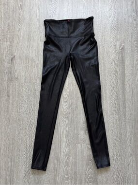 SPANX Charcoal High-Waist Shaping Leggings/ Tights